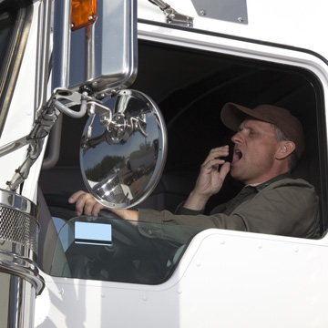 truck driver and sleep apnea